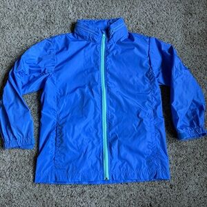 New Garb Youth Boys Outerwear Rain Golf Jacket Medium Age 7-8 Full Zip Youth
